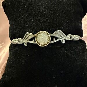 Elegant Silver Bracelet by Earth Grace Artisan Jewelry